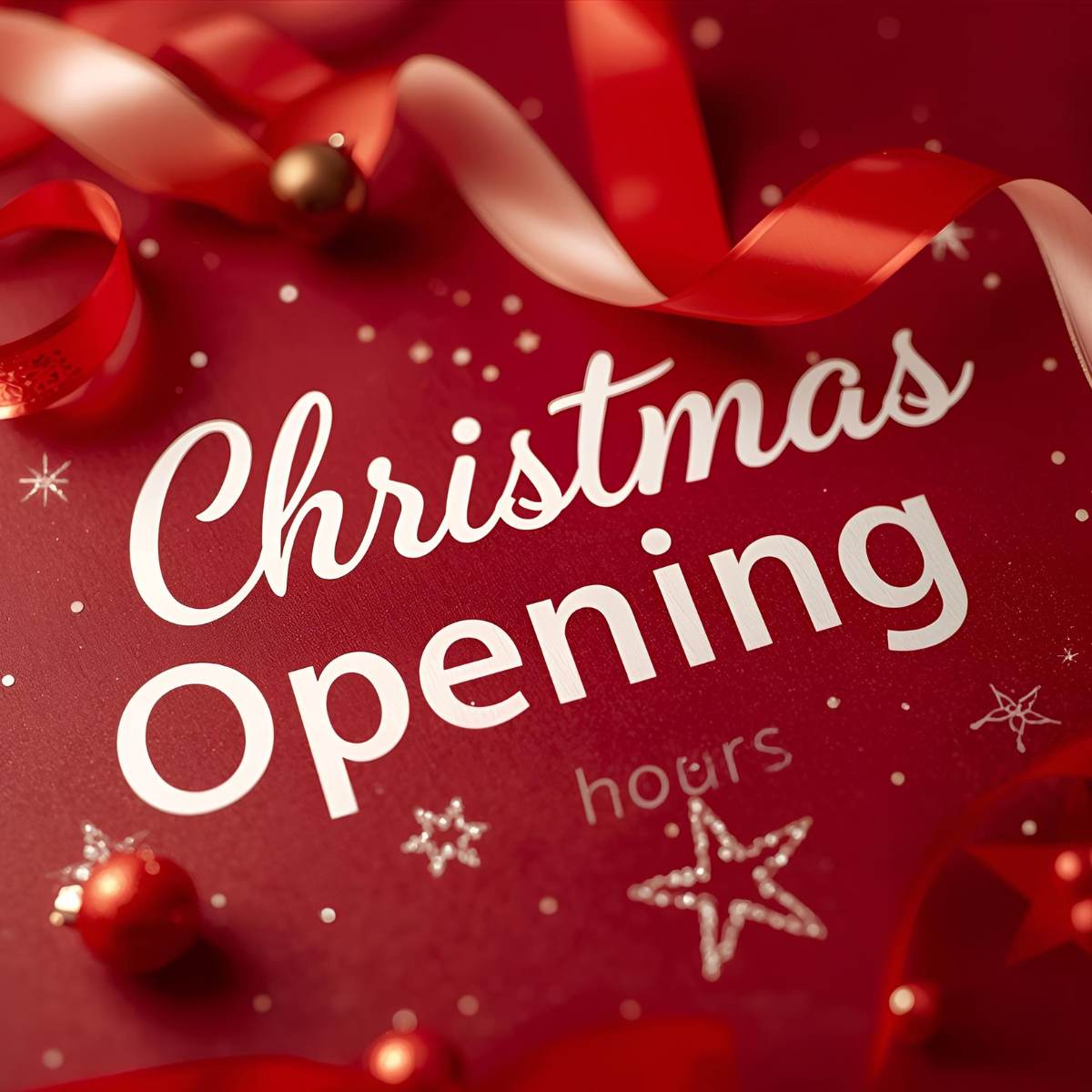 Christmas opening hours CHINT Shield