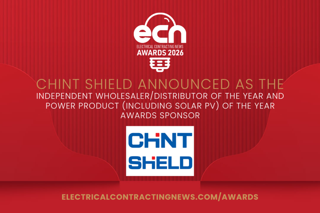 CHINT SHIELD announces their return to the ECN Awards 2026 as a sponsor